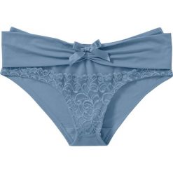 Figi panty bonprix niebieski mineralny. Figi bonprix. Za 34.99 zł.