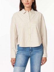 Scotch & Soda Koszula w kolorze żółtym rozmiar: M. Żółte koszule Scotch & Soda, m, bez wzorów, z bawełny, bez kołnierzyka, bez ramiączek. Za 83.62 zł.