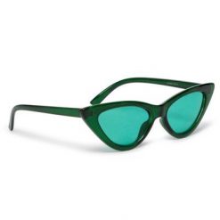 OKULARY DAMSKIE DEEZEE 1WA-049-SS19 Zielony. Zielone okulary przeciwsłoneczne DeeZee, bez wzorów. Za 29.99 zł.