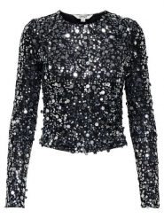 ONLY Bluzka Catina 15358382 Czarny Slim Fit. Czarne bluzki Only, m, bez wzorów, z syntetyku, bez kołnierzyka, bez ramiączek. Za 169.99 zł.