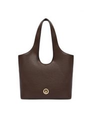 Beverly Hills Polo Club Torebka C-BHPC-L-020-08 Brązowy. Brązowe torebki klasyczne Beverly Hills Polo Club, bez wzorów, z materiału, bez dodatków. Za 199.99 zł.