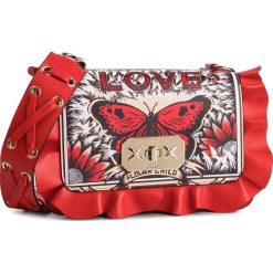 Torebka RED VALENTINO - RQ0B0B23 Fiamma MM0. Czerwone listonoszki Red Valentino, bez wzorów, ze skóry, bez dodatków. W wyprzedaży za 1,069.00 zł.