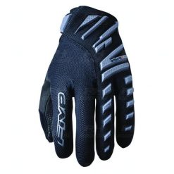 Rękawice ENDURO AIR - CZARNE - S/8. Czarne rękawiczki FIVE GLOVES, bez wzorów, sportowe. Za 165.00 zł.