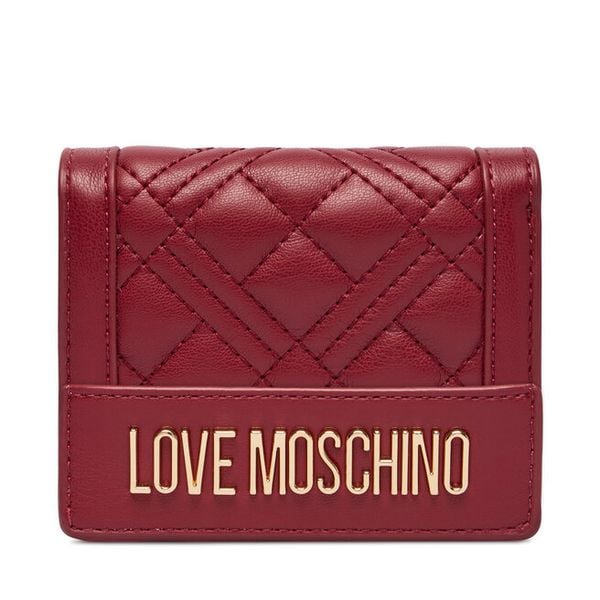 Portfel LOVE MOSCHINO. Czerwone portfele Love Moschino, bez wzorów. Za 399.99 zł.