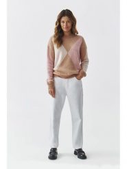 TATUUM Dżinsy - Boyfriend fit - w kolorze białym rozmiar: 34. Białe jeansy Tatuum, z aplikacjami. Za 174.45 zł.