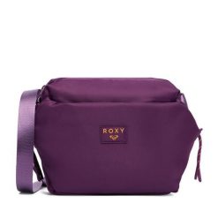 Torebka Roxy. Fioletowe torebki klasyczne Roxy, bez wzorów, bez dodatków. Za 69.99 zł.
