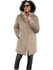 Heine Płaszcz przejściowy w kolorze beżowym rozmiar: 42. Brązowe płaszcze Heine, bez wzorów, bez kaptura. Za 252.99 zł.