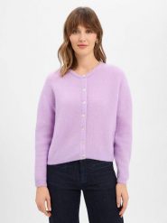 American vintage Damski kardigan z wełną i alpaką - Vitow Kobiety drobna dzianina lila jednolity, L. Kardigany American Vintage, l, bez wzorów, z dzianiny. Za 799.95 zł.