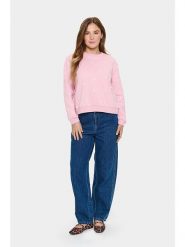 SAINT TROPEZ Bluza w kolorze jasnoróżowym rozmiar: S. Różowe bluzy Saint Tropez, s, bez wzorów, z bawełny, bez kaptura. Za 86.99 zł.