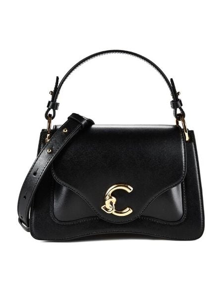 Coccinelle Torebka 333951 Czarny. Czarne shopper Coccinelle, bez wzorów, bez dodatków. Za 1,499.00 zł.