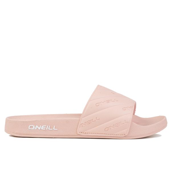 Klapki damskie O'NEILL LOGO SLIDES WOMEN. Czerwone klapki O'Neill, bez wzorów, bez obcasa. W wyprzedaży za 109.00 zł.