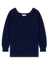 AUTHENTIC CASHMERE Kaszmirowy sweter "Faraut" w kolorze granatowym rozmiar: XL. Niebieskie swetry AUTHENTIC CASHMERE, xl, bez wzorów, z kaszmiru, bez ramiączek. Za 355.78 zł.