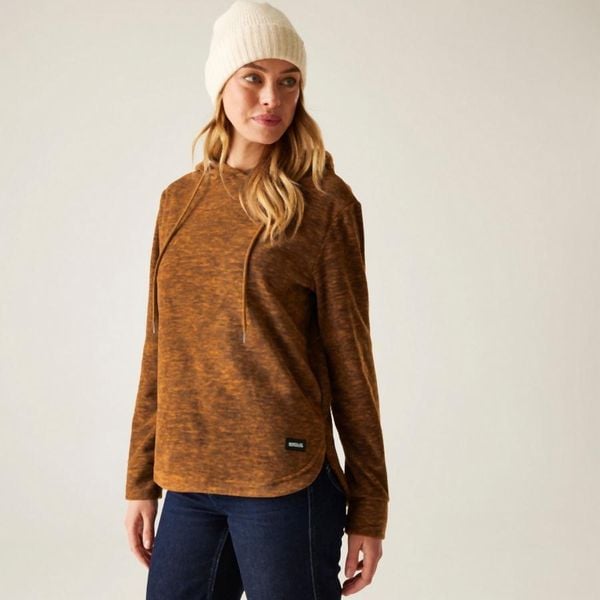 Bluza damska z kapturem Regatta Mayse. Brązowe bluzy Regatta, m, bez wzorów, z bawełny, z kapturem. Za 141.00 zł.