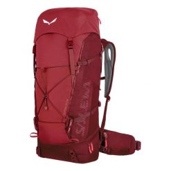 Damska torba turystyczna Salewa 38+5 L. Szare torby na ramię Salewa, bez wzorów, z nylonu, na ramię, duże, bez dodatków. Za 808.00 zł.