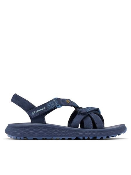 Columbia Sandały Konos Esla 2149711 Granatowy. Niebieskie sandały Columbia, bez wzorów, z materiału, bez obcasa, bez zapięcia. Za 278.99 zł.