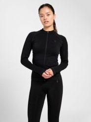 Damska bluza dresowa Hummel Flow. Czarne bluzy Hummel, s, bez wzorów, z dresówki, bez kaptura. Za 268.80 zł.