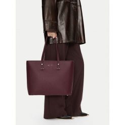 Torebka Nine West. Czerwone shopper Nine West, bez wzorów, bez dodatków. Za 249.99 zł.