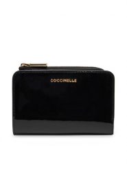 Coccinelle Duży Portfel Damski E2 SXC 11 D1 01 Czarny. Czarne portfele Coccinelle, bez wzorów, ze skóry. Za 319.99 zł.