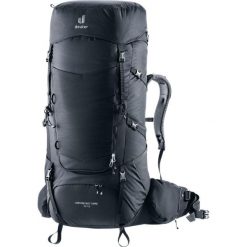 Deuter Plecak trekkingowy Aircontact Core 70+10 black. Czarne plecaki Deuter, bez wzorów. Za 1,429.00 zł.