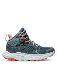 Hoka Trekkingi Anacapa 2 Mid Gtx 1142831F Niebieski. Niebieskie obuwie sportowe HOKA, z materiału, trekkingowe. Za 889.99 zł.