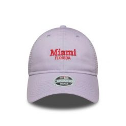 Czapka trucker 9twenty damska New York Yankees. Fioletowe czapki New Era, bez wzorów. Za 123.00 zł.