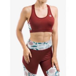 Stanik sportowy Ocun Misty Bra. Czerwone bielizna sportowa Ocun, m, bez wzorów. Za 135.99 zł.
