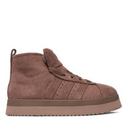 Śniegowce adidas. Brązowe trapery i śniegowce Adidas. Za 649.99 zł.