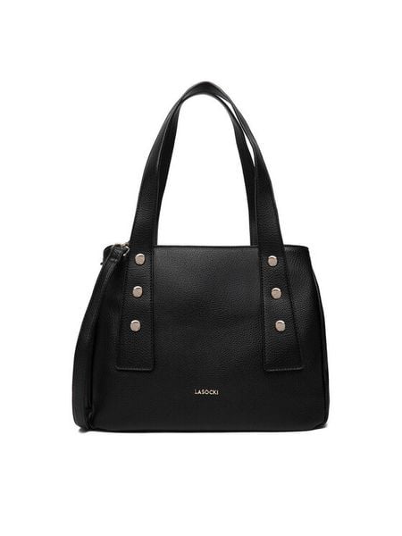 Lasocki Torebka CEO-LSK-L-011-09 Czarny. Czarne torebki klasyczne Lasocki, bez wzorów, z materiału, bez dodatków. Za 209.99 zł.