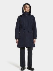 Didriksons Parka Lene 504261 Granatowy Relaxed Fit. Niebieskie parki Didriksons, z syntetyku, bez kaptura. Za 1,499.00 zł.