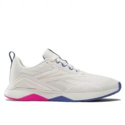 Buty do chodzenia damskie Reebok Nanoflex Tr 2. Obuwie sportowe Reebok, z materiału, bez zapięcia, trekkingowe. Za 299.00 zł.