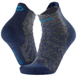 Skarpety trekkingowe dla doroslych Therm-ic Trekking UltraCool Linen Ankle. Niebieskie skarpety THERM-IC, bez wzorów, z elastanu. Za 120.00 zł.