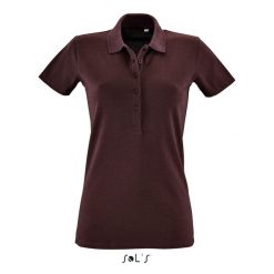 Damska koszulka polo Sol's Phoenix. Brązowe koszulki polo SOL'S, s, bez wzorów, bez kołnierzyka, bez ramiączek. Za 159.00 zł.