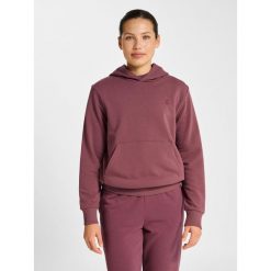 Bluza damska z kapturem Hummel Pulse. Czerwone bluzy Hummel, na zimę, bez wzorów, z kapturem. Za 210.00 zł.