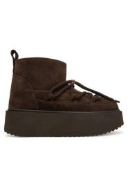 Inuikii Śniegowce Classic Low Platform 1001.006.0012 Brązowy ciemny. Brązowe trapery i śniegowce Inuikii, ze skóry. Za 1,159.00 zł.