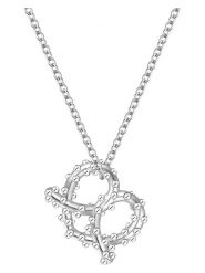 Glanzstücke München Srebrny naszyjnik z zawieszką - dł. 40 cm rozmiar: onesize. Szare naszyjniki Glanzstücke München, srebrne. Za 139.54 zł.