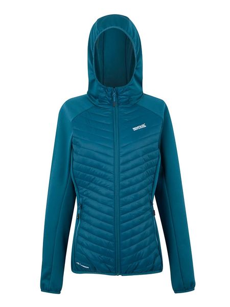 Regatta Kurtka hybrydowa "Andreson" w kolorze turkusowym rozmiar: 34. Niebieskie kurtki sportowe Regatta, bez wzorów, bez kaptura, outdoorowe. Za 91.77 zł.