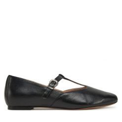 Baleriny Caprice. Czarne baleriny Caprice, bez wzorów, bez obcasa. Za 289.99 zł.