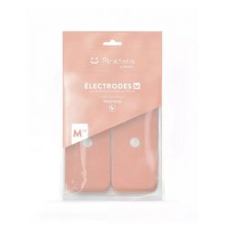 Elektrody Pinktens M - Zestaw 8 sztuk. Brązowe paski BLUETENS, bez wzorów. Za 119.99 zł.