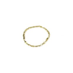 Bransoletka Hematyt Płaski Złoto. Żółte bransoletki Brazi druse jewelry, z hematytem, złote. Za 48.00 zł.