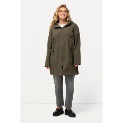 Damskie Kurtka softshell HYPRAR hydrofobowa podszewka z polaru. Zielone kurtki sportowe Ulla Popken, plus size, bez wzorów, z elastanu, bez kaptura, trekkingowe. Za 584.99 zł.