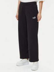 Puma Spodnie dresowe Ess Small No. 1 Logo 684979 Czarny Straight Fit. Czarne spodnie dresowe Puma, xl, bez wzorów, z bawełny. Za 129.99 zł.