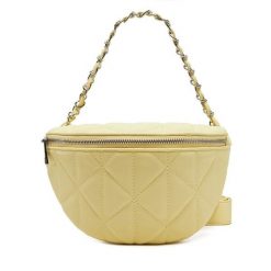 Torebka DeeZee. Żółte torebki klasyczne DeeZee, bez wzorów, bez dodatków. Za 119.99 zł.