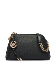 MICHAEL Michael Kors Torebka 32T6GX4C1L Czarny. Czarne listonoszki MICHAEL Michael Kors, bez wzorów, ze skóry, bez dodatków. Za 1,019.00 zł.