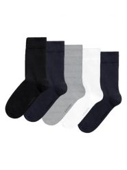 Bjorn_borg ESSENTIAL SOCK 5p — skarpety ESSENTIAL multipak – MULTIPACK 2. Skarpety Björn Borg, bez wzorów. Za 174.50 zł.