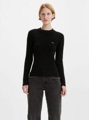 Levi's Koszulka w kolorze czarnym rozmiar: M. Czarne bluzki Levi's®, m, bez wzorów, bez kołnierzyka, bez ramiączek. Za 157.73 zł.