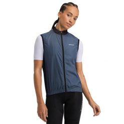 Damska wiatroszczelna kamizelka rowerowa Kolarstwo SIROKO V1-W Lavaredo. Niebieskie kurtki sportowe SIROKO, na zimę, bez wzorów, z tkaniny, bez kaptura, rowerowe. Za 254.00 zł.