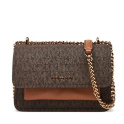 Torebka MICHAEL Michael Kors. Brązowe torebki klasyczne MICHAEL Michael Kors, bez wzorów, bez dodatków. Za 1,049.00 zł.