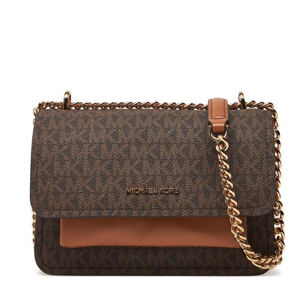 Torebka MICHAEL Michael Kors. Brązowe torebki klasyczne MICHAEL Michael Kors, bez wzorów, bez dodatków. Za 683.99 zł.
