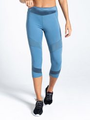 Dare 2b Legginsy sportowe "Born to Shine" w kolorze niebieskim rozmiar: 36. Niebieskie legginsy Dare 2b, bez wzorów, z materiału. Za 83.81 zł.