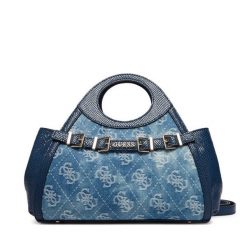 Torebka Guess. Niebieskie torebki klasyczne Guess, z aplikacjami, bez dodatków. Za 659.99 zł.